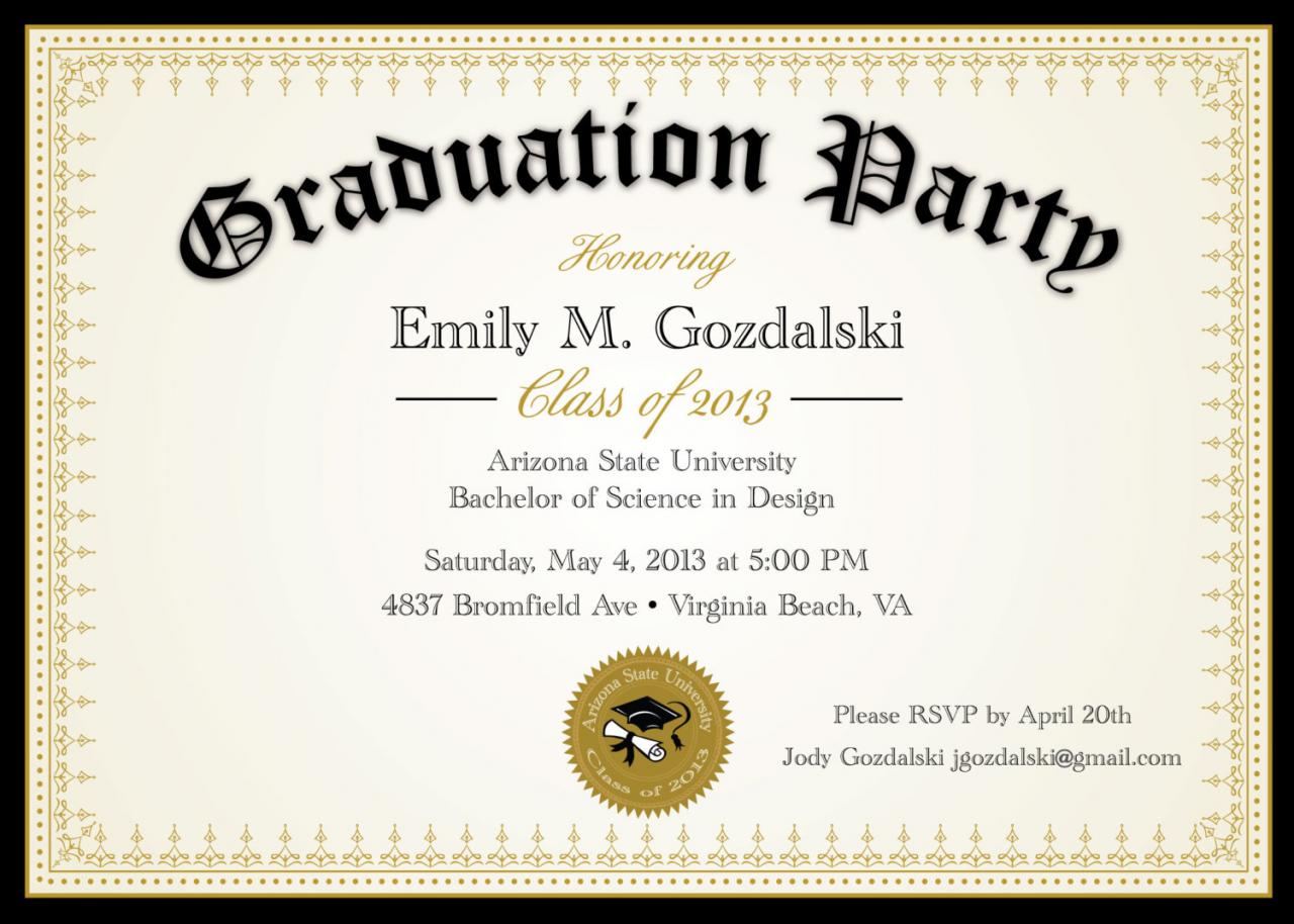 Graduation Templates May 2016