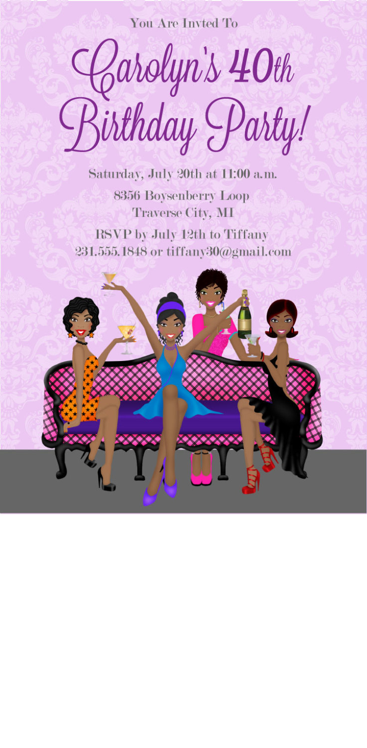 Girls Night Out Invitations